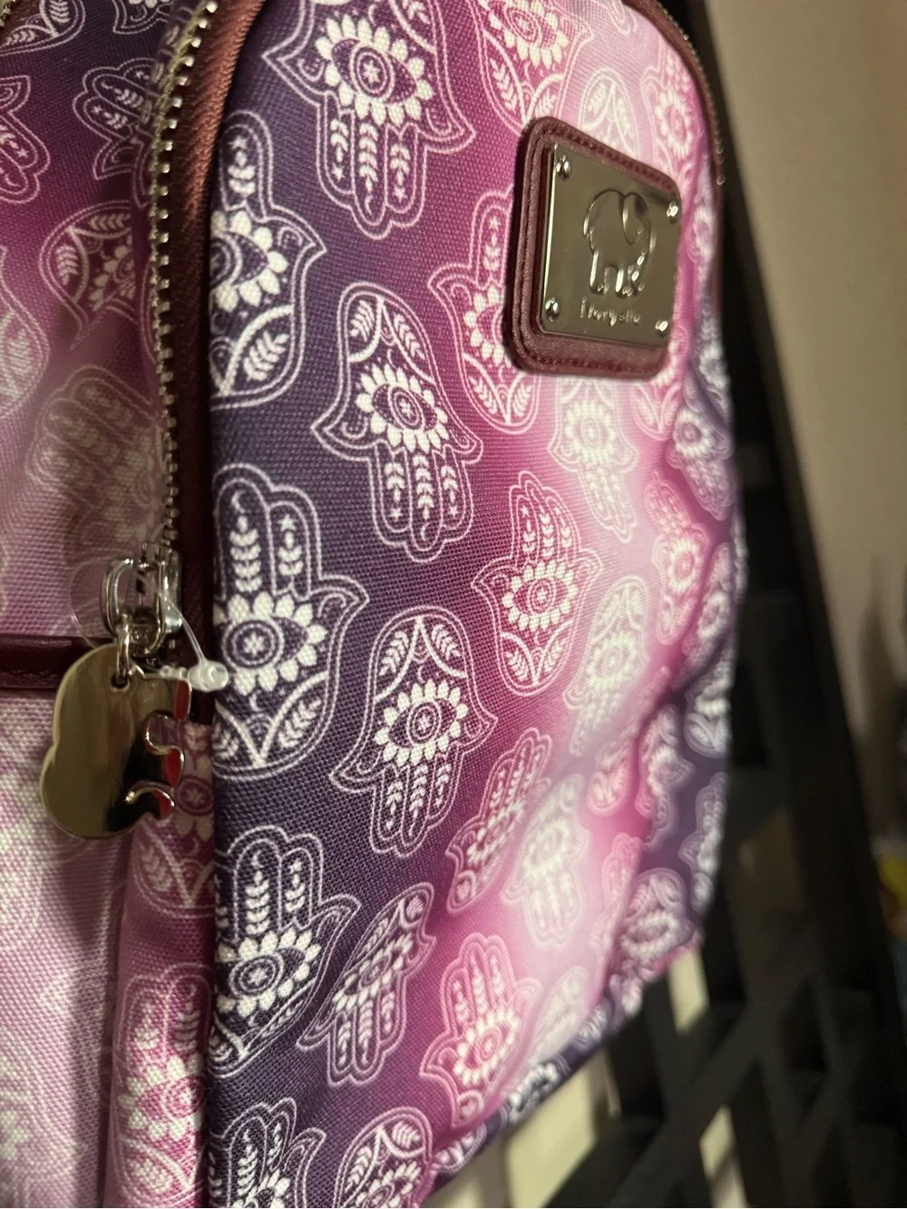 Ivory Ella Mini Backpack - Picture 5 of 7